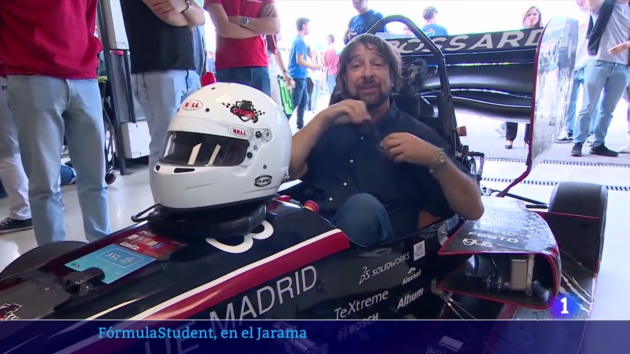 Noticia IV Edición del MadridMotorStudent en Informativo de Madrid de RTVE
