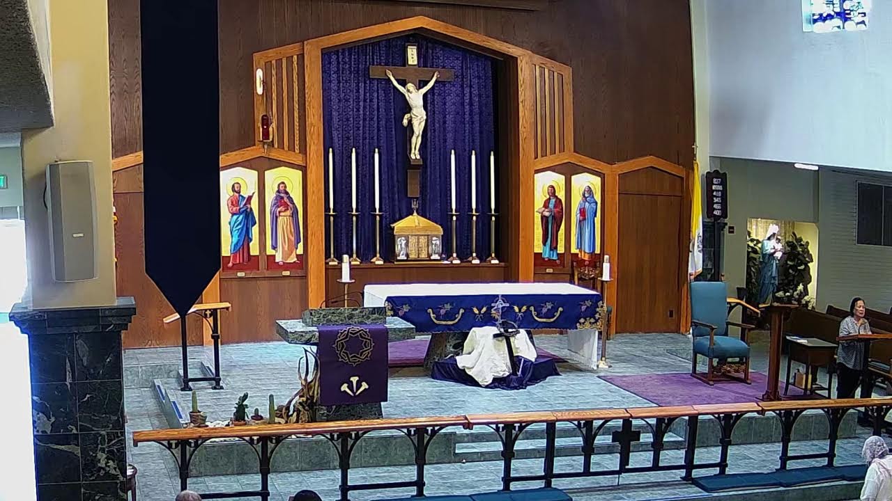 Tuesday 12:00 PM English Mass and Rosary