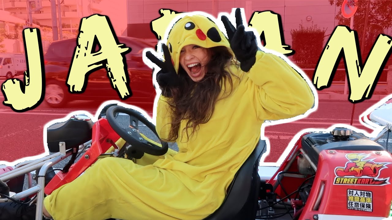 JAPAN TRAVEL VLOG: Real Life Mario Kart *fou voyage de famille*