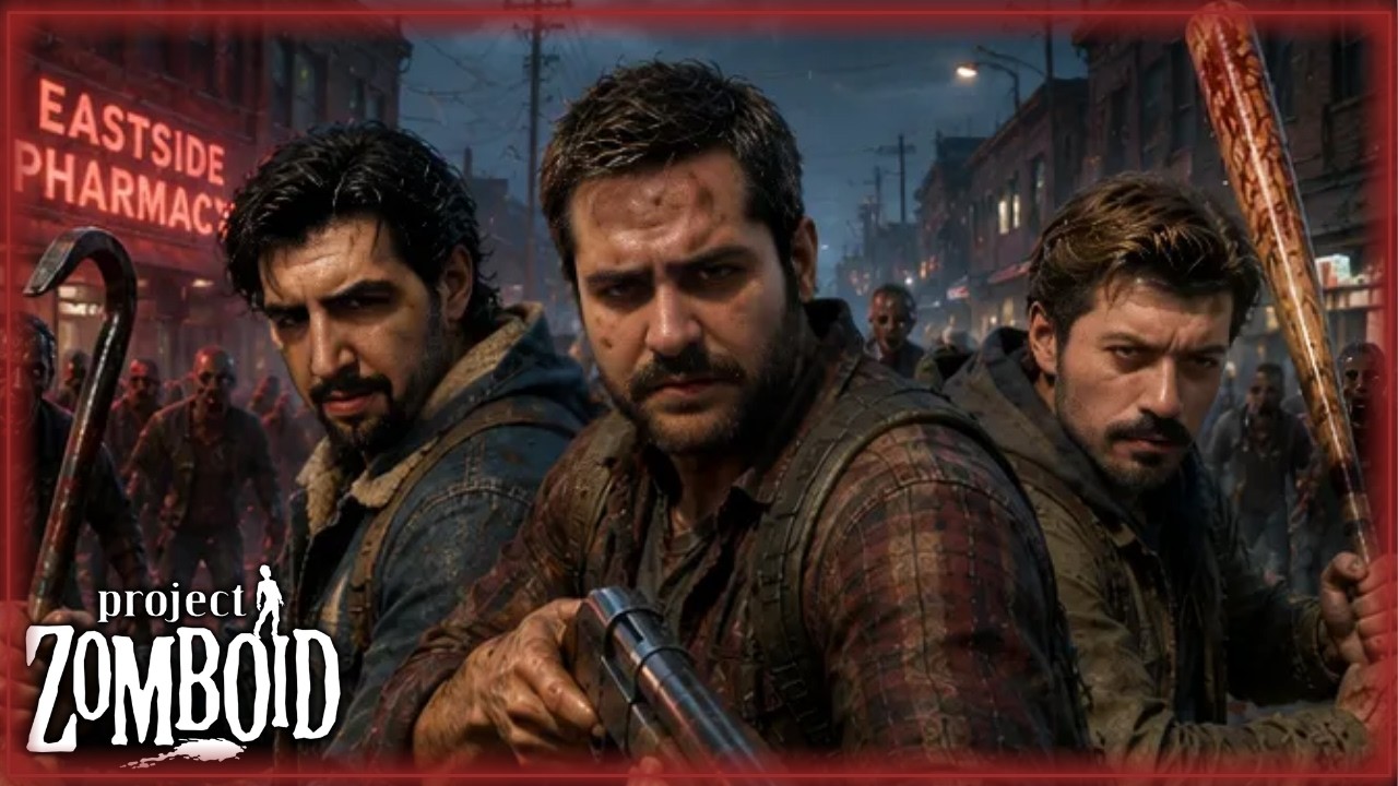 DÜNYADA YALNIZ KALDIK | Project Zomboid @pintipandaYT @Quanaril