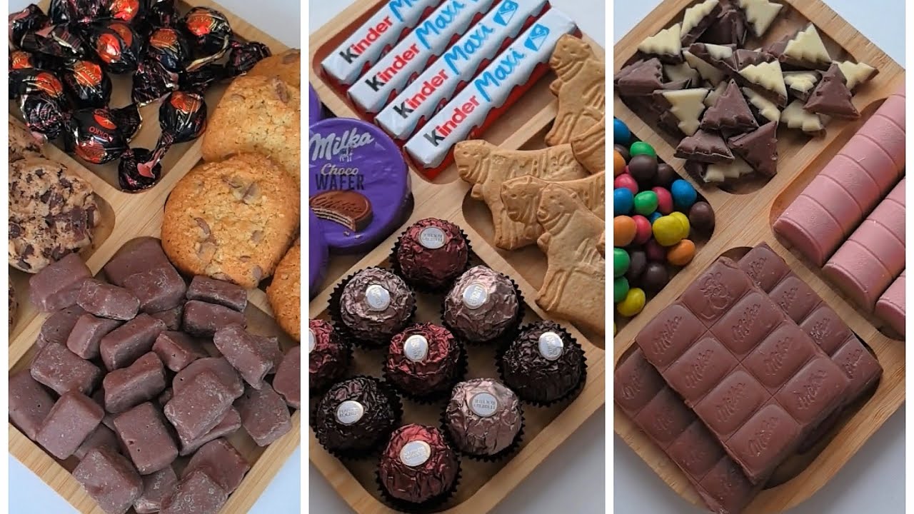 Filling Platter With Sweets ASMR
