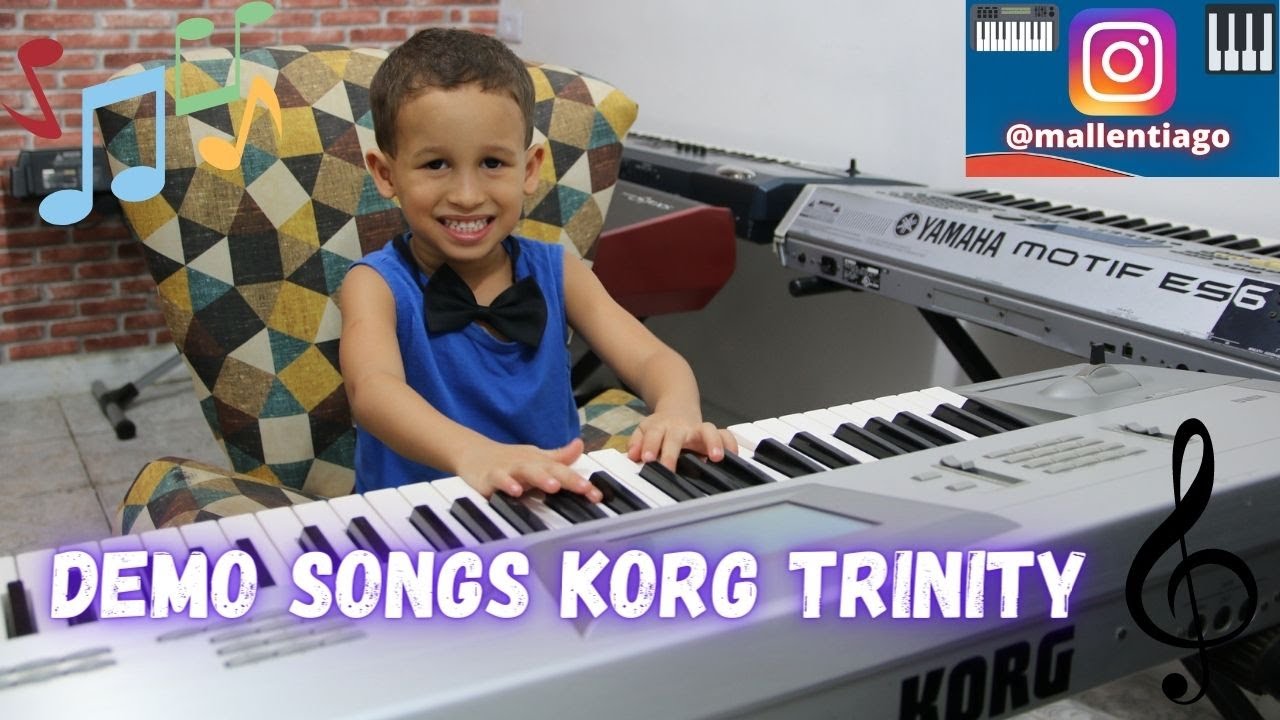 KORG TRINITY DEMO SONGS ( DEMONSTRAÇÃO DO DISKET) by TIAGO MALLEN #korg #teclado #tecladista #brasil