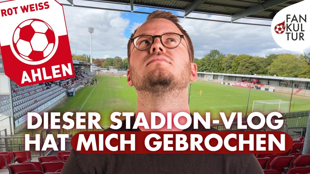 HYPE wird zur ENTTÄUSCHUNG | Ein Tag Fan von: Rot Weiss Ahlen | Fußball-Stadion-Vlog 🏟️