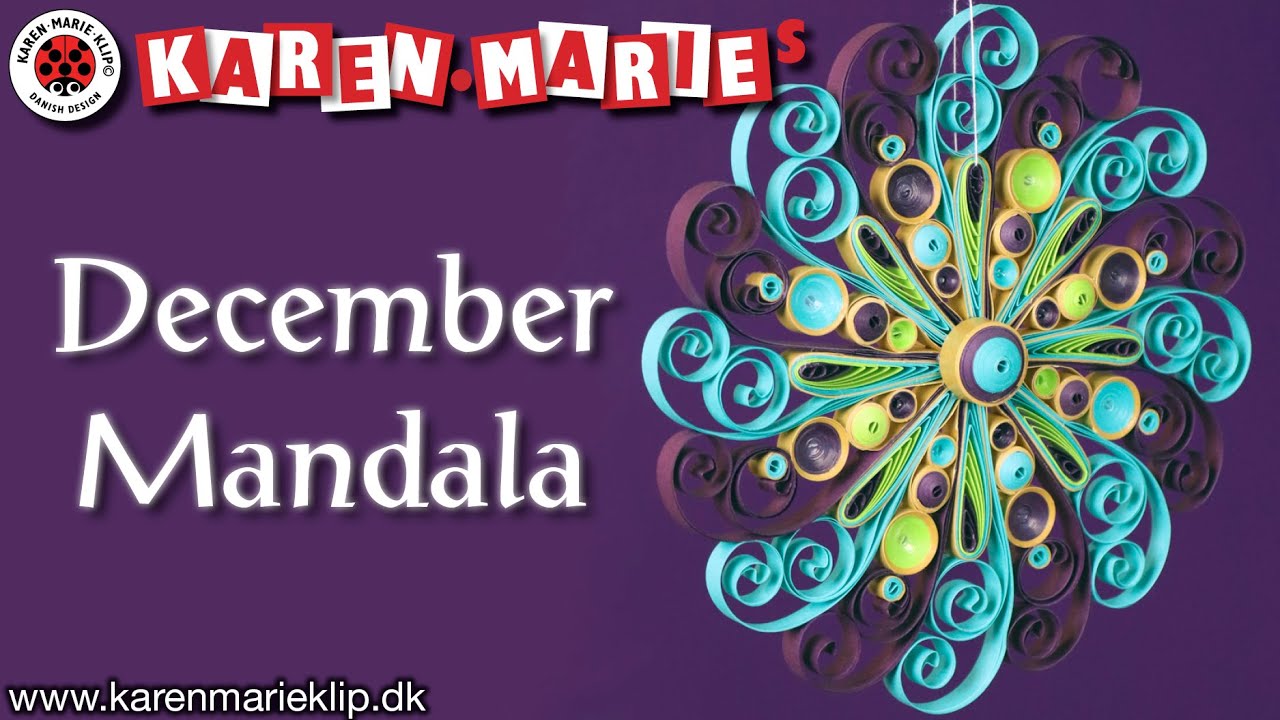 December Mandala I Quilling
