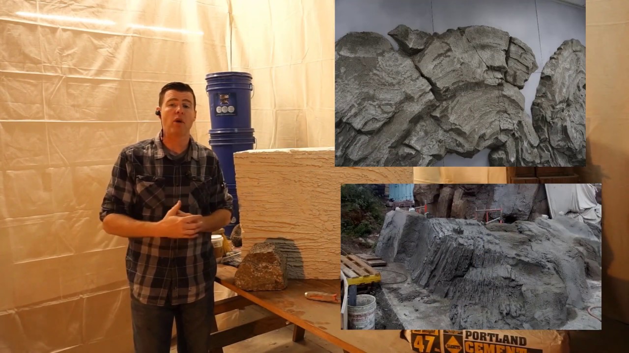 Car-VZ  Vertical Carving Mix Additive - Mix Components Overview, Carved Concrete
