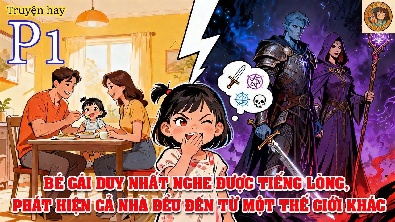 BÉ GÁI DUY NHẤT NGHE ĐƯỢC TIẾNG LÒNG PHÁT HIỆN CẢ NHÀ ĐỀU ĐẾN TỪ MỘT THẾ GIỚI KHÁC |P1