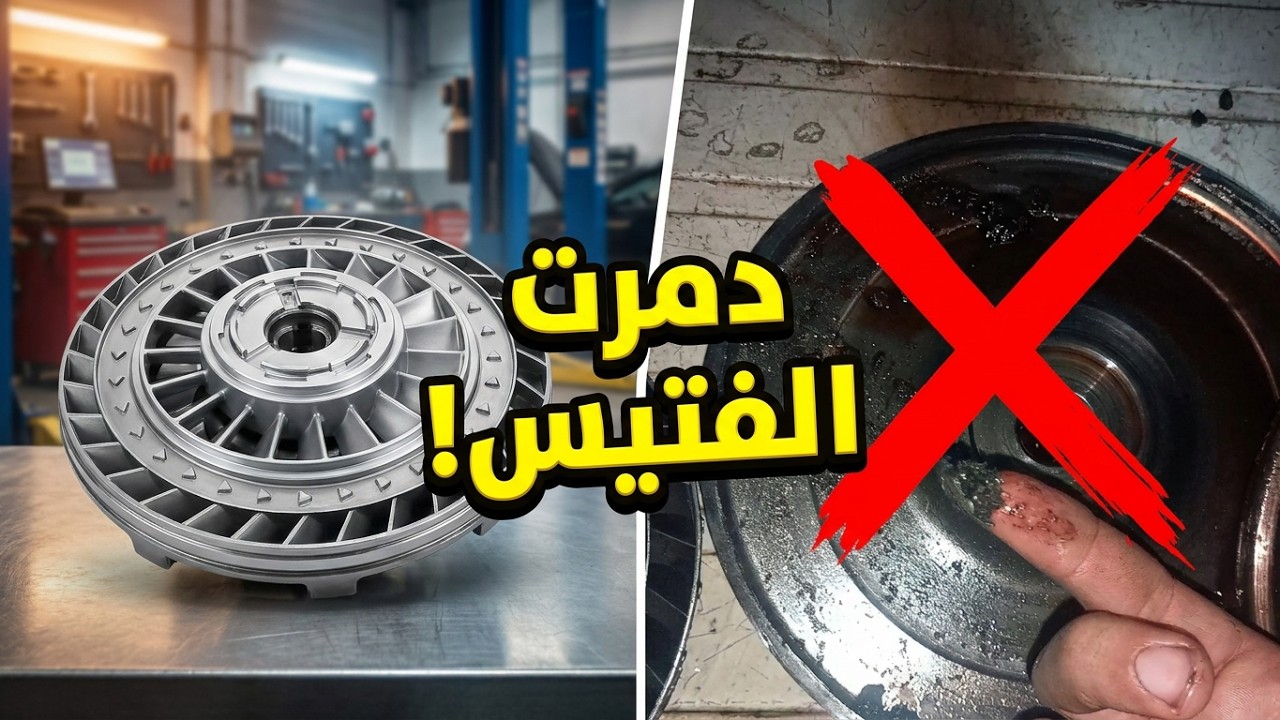 اعراض تلف محول العزم #قربة_الفتيس(الجير_الاتوماتيك)