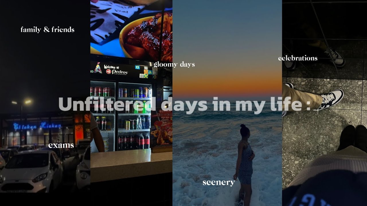 unfiltered days in my life : exam season , scenery , celebrations | South African Youtuber