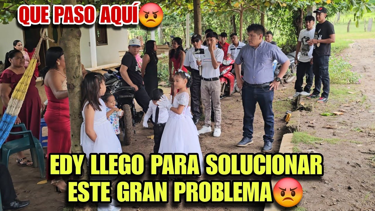 Que PROBLEM0N En Plena Boda, Edy Tuvo Que Solucionar Esto Antes Que Llegaran Todos Los Invitados😱