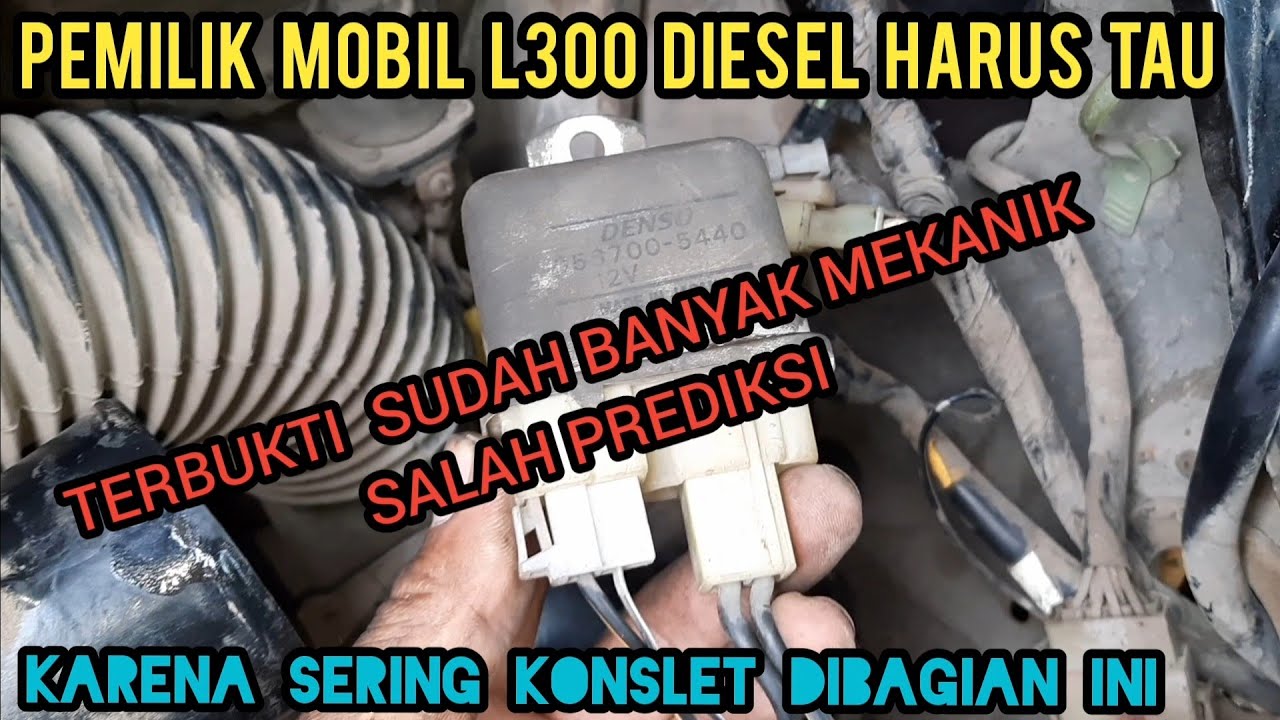 RELAY STARTER MOBIL L300 DIESEL (jalur kelistrikan) problem yg sering dialami mobil L300 DIESEL