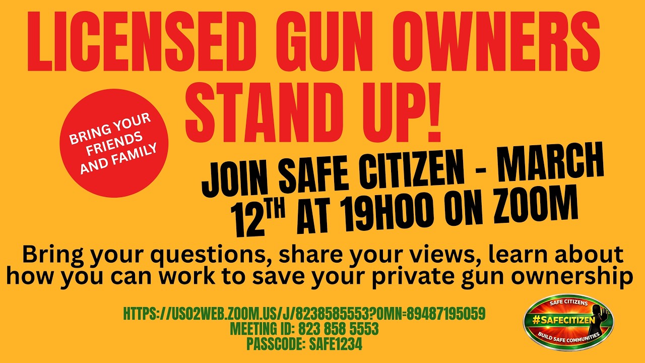 CALLING LICENSED GUN OWNERS & EVERYONE THAT THEY KNOW