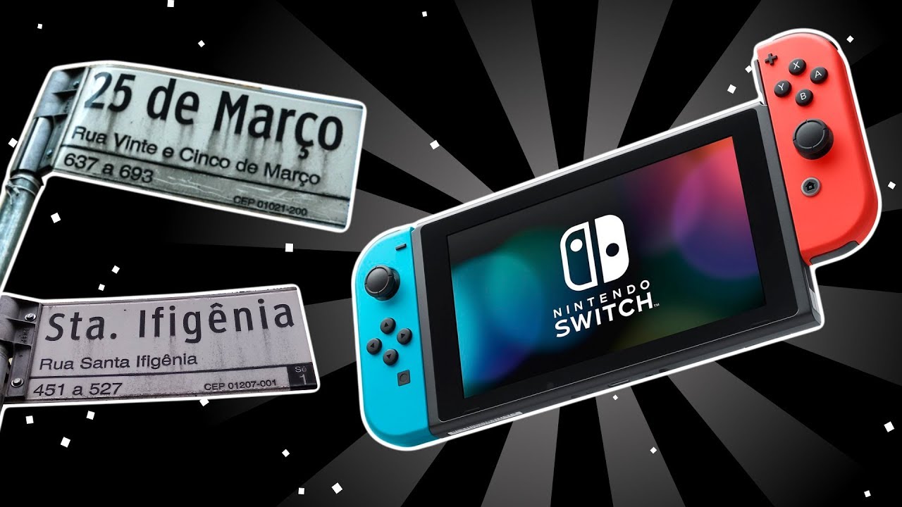 Caçada do Switch na Sta Ifigênia e 25 de Março - Qual Mais Barato