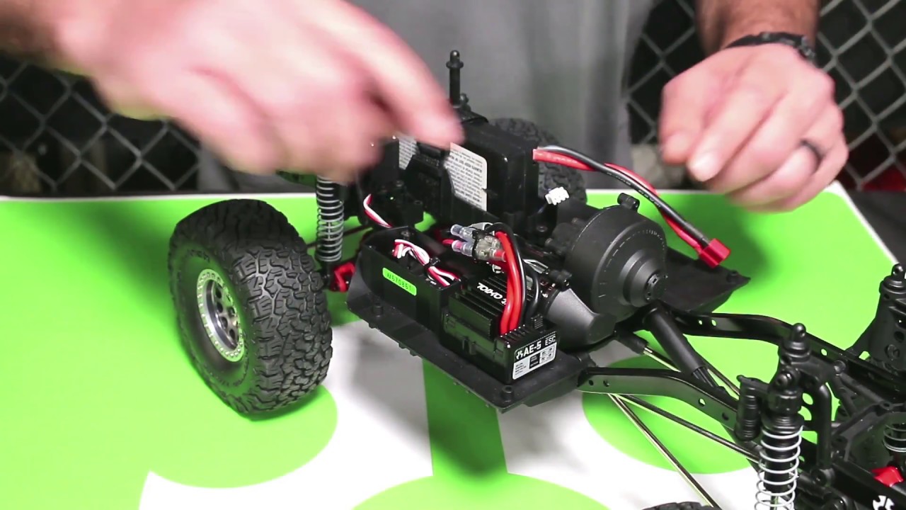Axial AE-5 ESC Setup