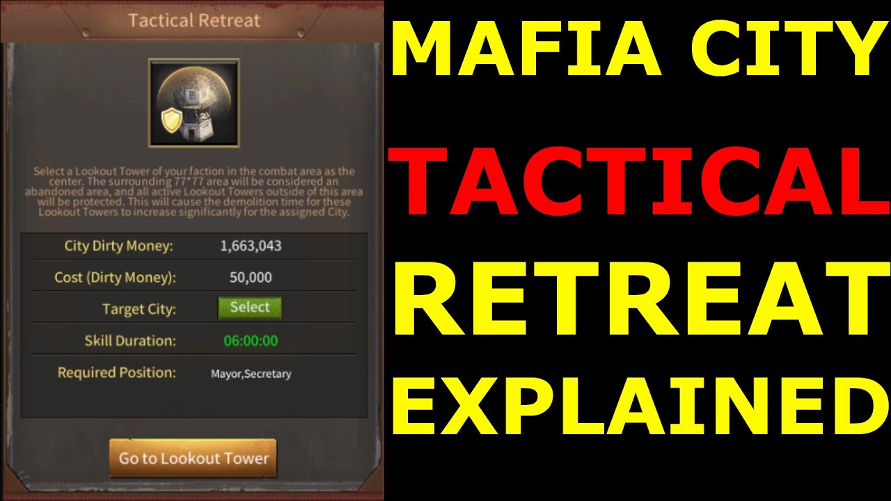 Tactical Retreat Skill Explained