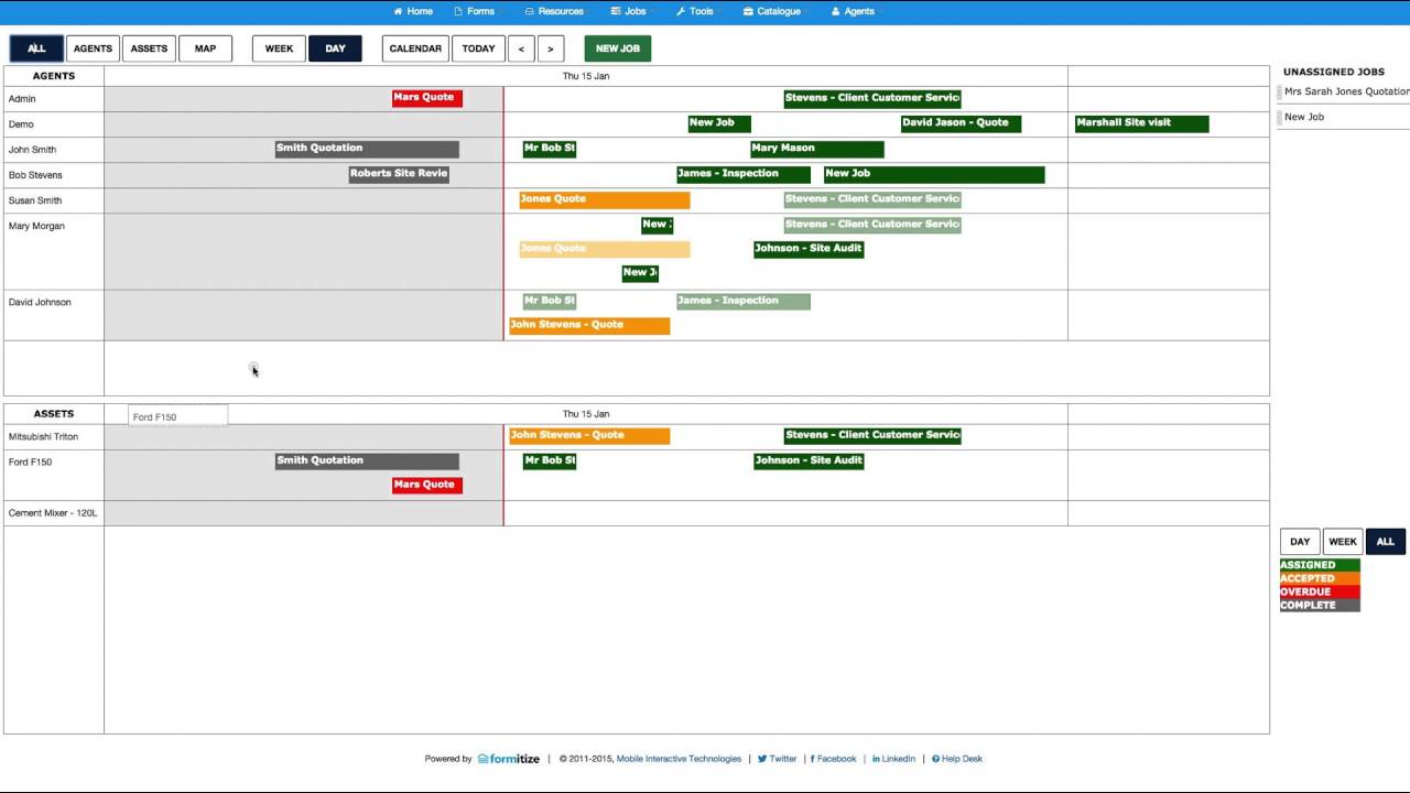 Pest Control App Scheduler Demonstration 1.1