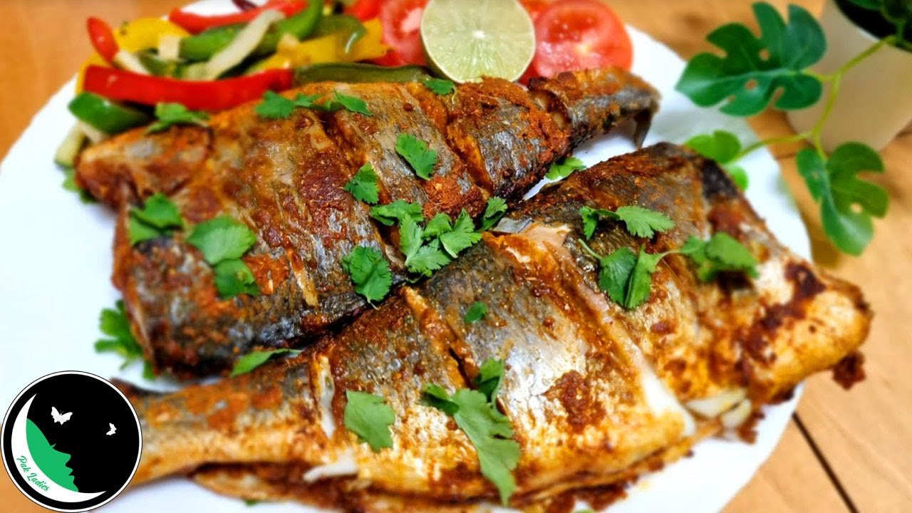 Tasty Air Fryer Fried Fish Recipe | How To Fry Sea Bream In Air Fryer | Easy Air fried Dorada