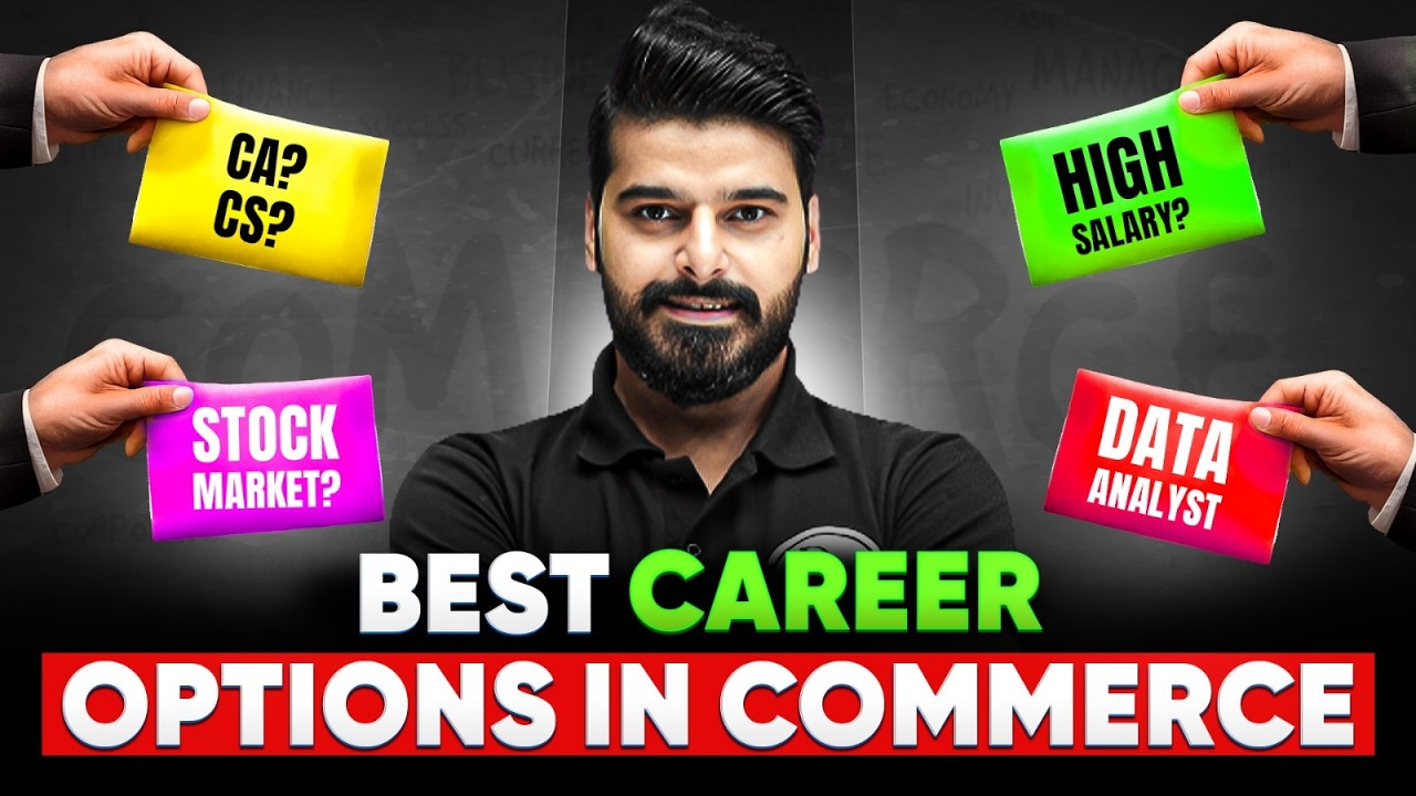 Best Career Options in Commerce Stream🔥 | Top Career Options in Commerce