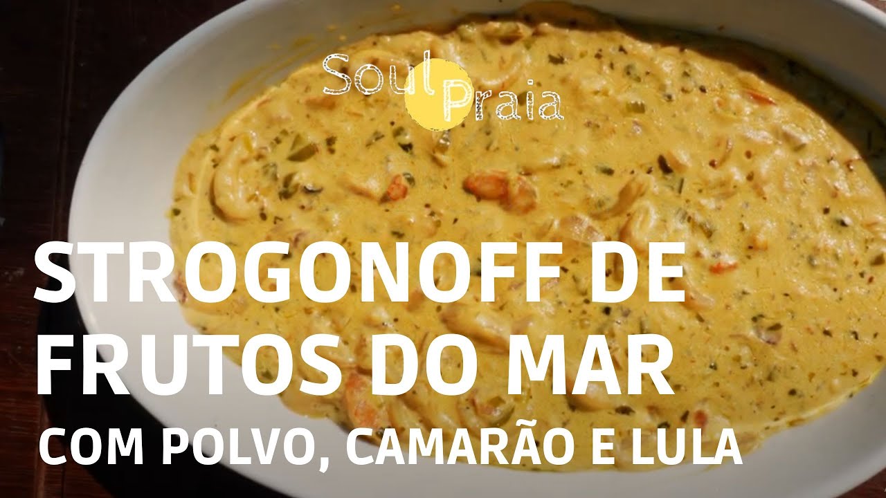 TOQUE CAIÇARA - STROGONOFF DE FRUTOS DO MAR