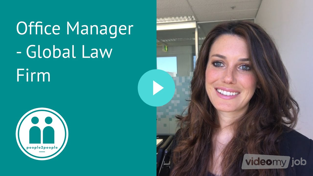 Office Manager - Global Law Firm
