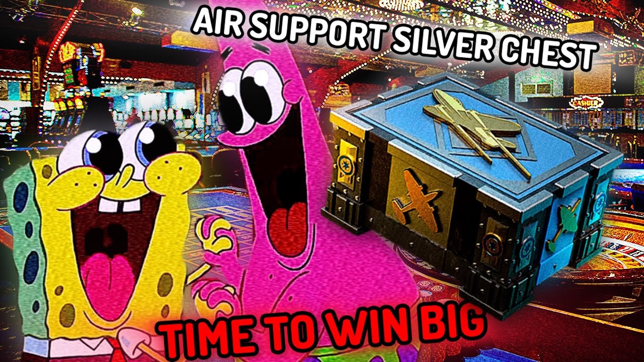 GAMBLING on Air Support Silver Chest I Enlisted