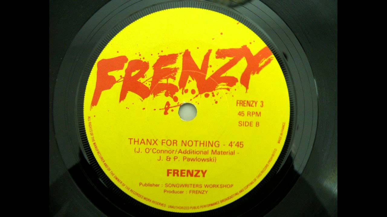 Frenzy - Thanx for Nothing (1982 - NWOBHM)