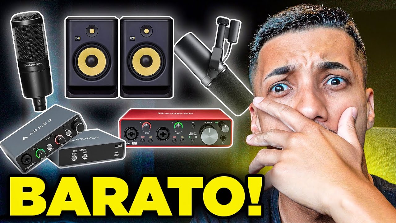COMO MONTAR UM HOME STUDIO BARATO NA BLACK&nbsp;FRIDAY