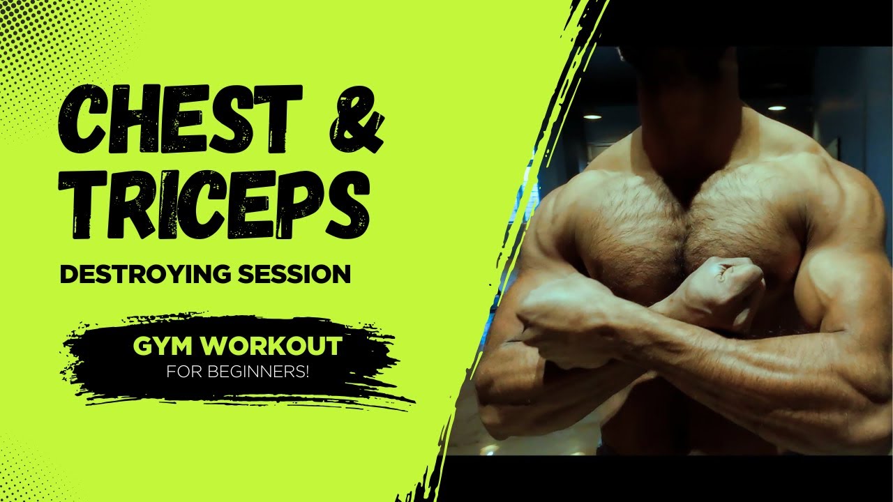 Chest & Triceps destroying session 💪🔥