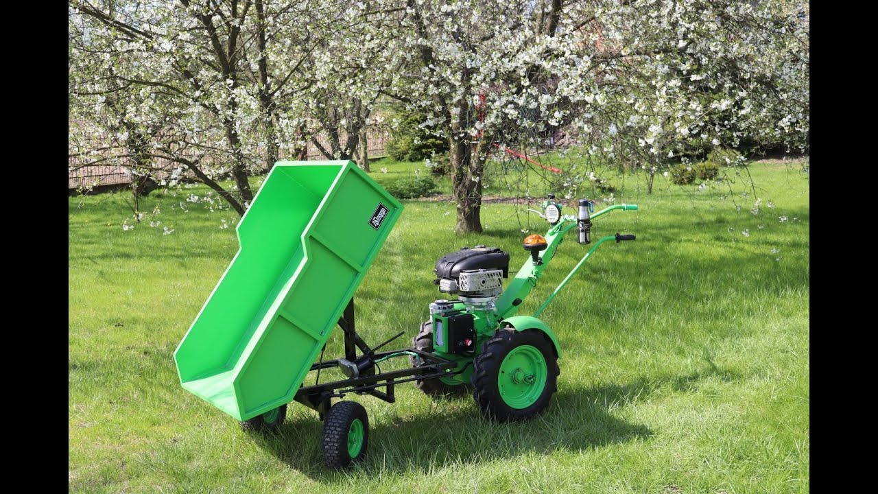 Wozidło taczki spalinowe Terra Vari předn&iacute; vozik petrol dumper diy Adamo