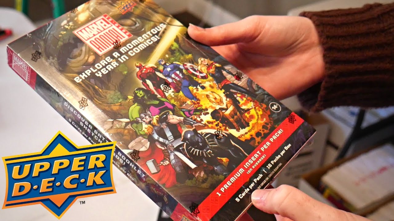 Upper Deck Marvel Annual Card Set Unboxing!