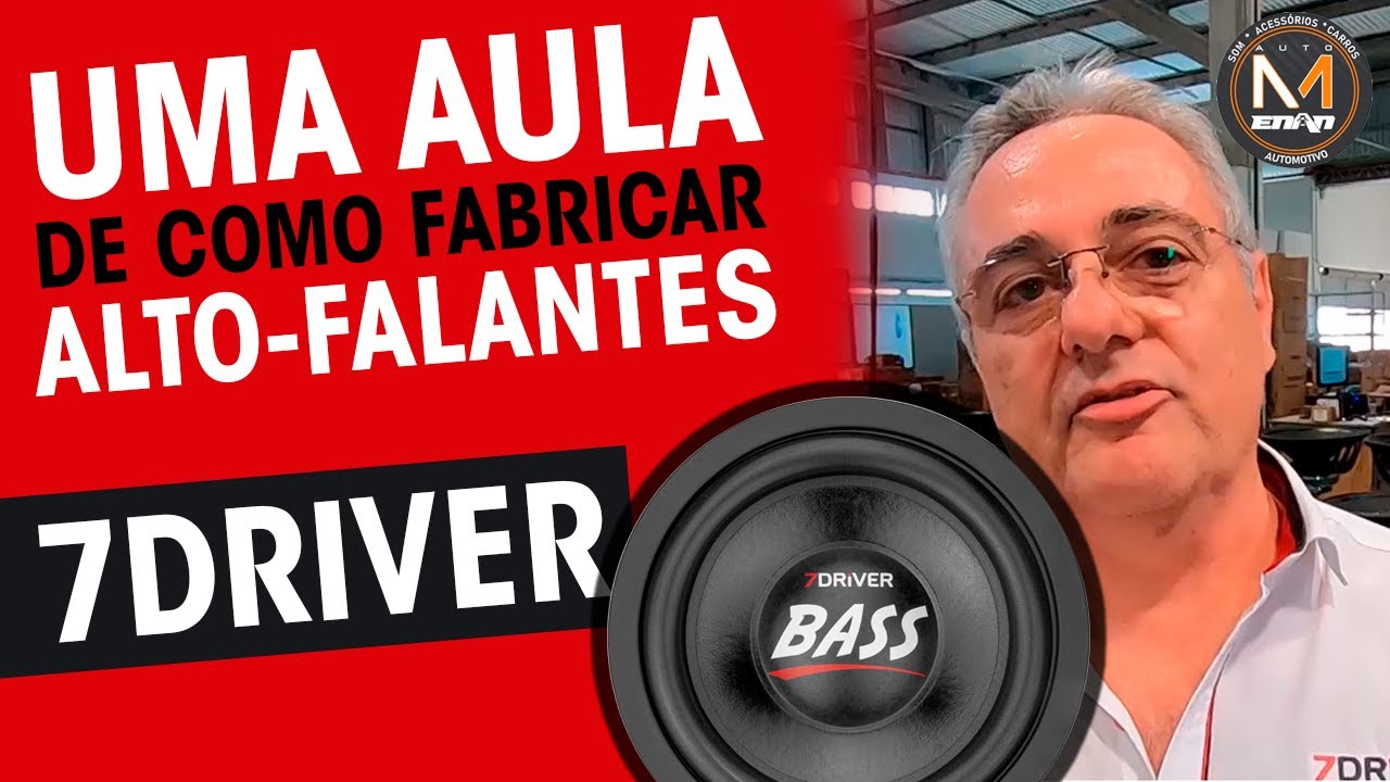 Uma aula de como fabricar alto-falantes: AutoMOTIVO visita a 7Driver | Entrevista com Rui Nalin