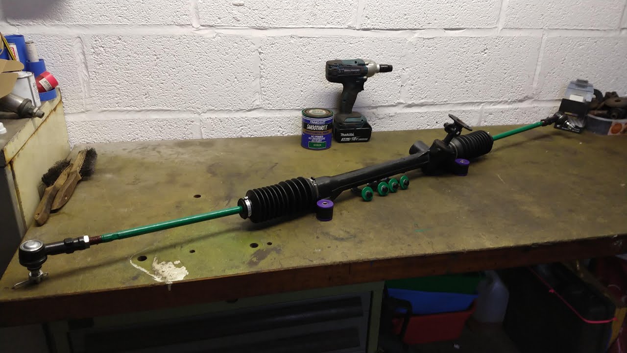 How to replace T3/T25 Steering rack bushes with polyurathane.