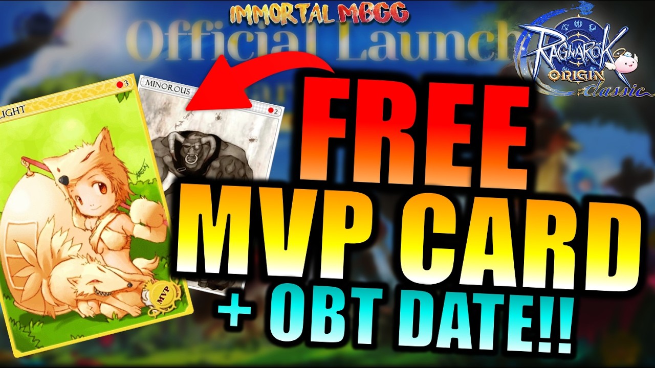 Подтверждена бесплатная карта MVP и дата выхода OBT!! - Классика Ragnarok Origin