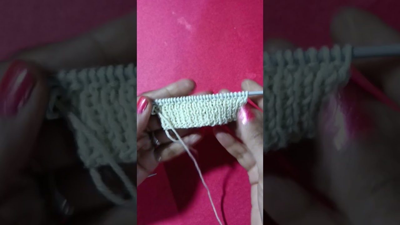 #knittigpattern#knittingforbeginner #simplknitting#knitting #shortvideo