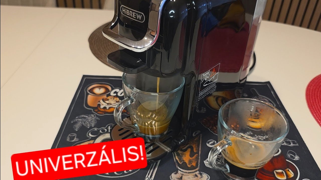 Kávégép, ami UNIVERZÁLIS? - HIBREW H2C