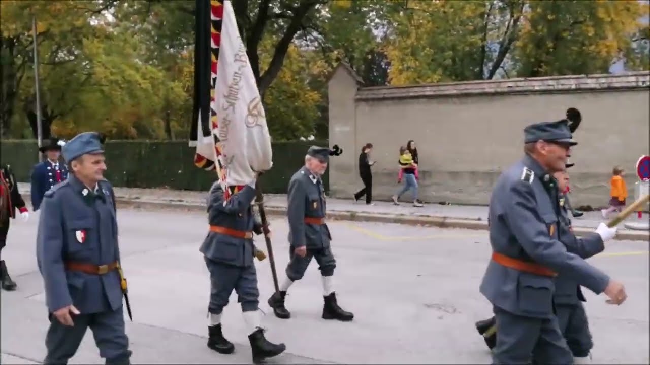 Heldengedenkfeier am Kriegerfriedhof - Amras - Innsbruck.