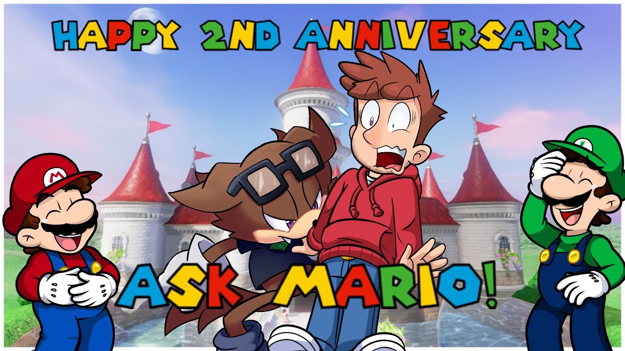 ⭐🍄Ask Mario's (soon to be) 2nd Anniversary Video!🍄⭐ A Gift for Slick Frame James!