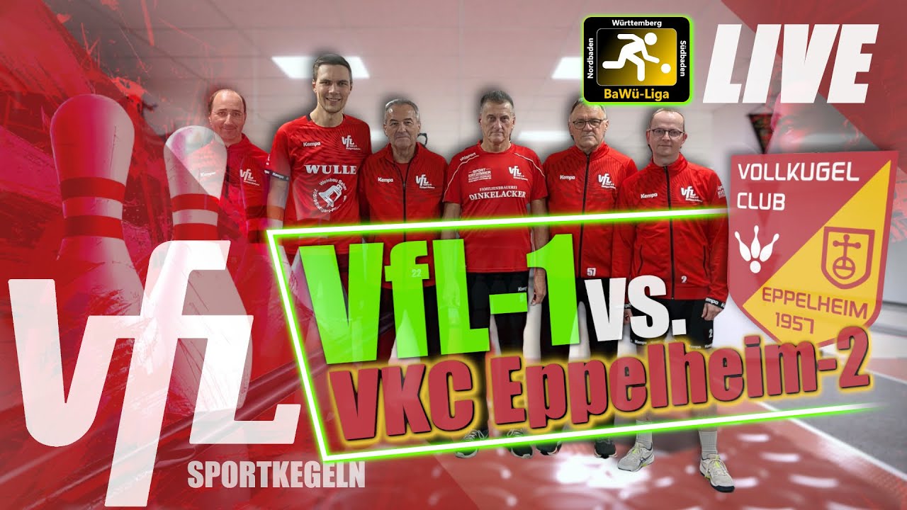 SPORTKEGELN: VfL Stuttgart-Kaltental 1 vs. VKC Eppelheim 2 (BaWü-Liga Männer, 11. Okt. 2025)