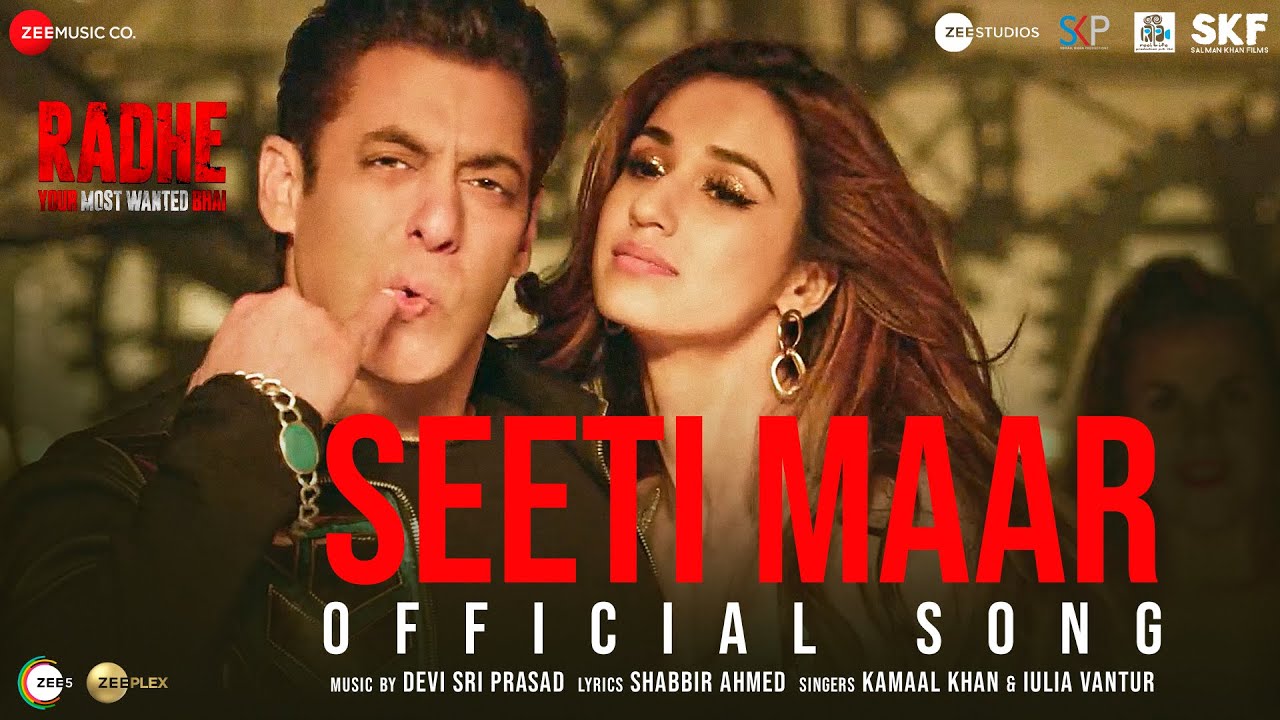 Seeti Maar | Radhe - Your Most Wanted Bhai | Salman Khan, Disha Patani|Kamaal K, Iulia V|DSP|Shabbir