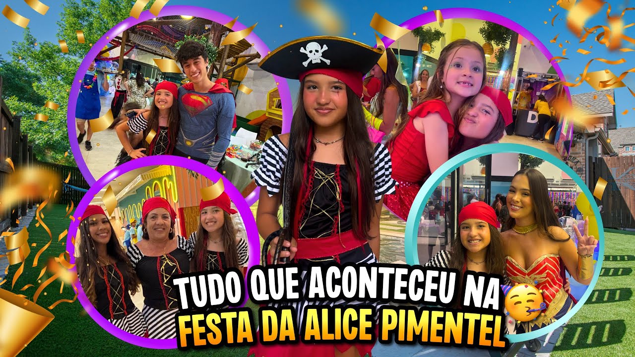 ESSA FESTA À FANTASIA DA ALICE PIMENTEL FOI ALÉM DO ESPERADO 😱