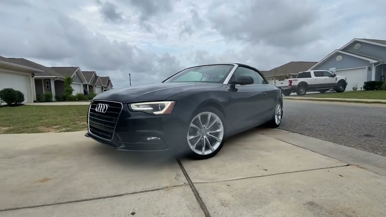 2014 AUDI A5 STARTER REMOVAL AND REPLACEMENT