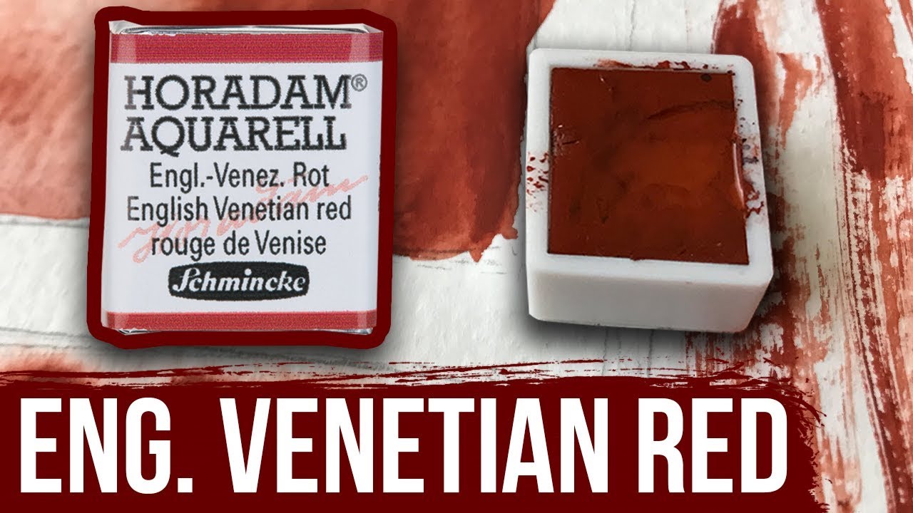 English Venetian Red - Schmincke Watercolor | The Paint Show 42