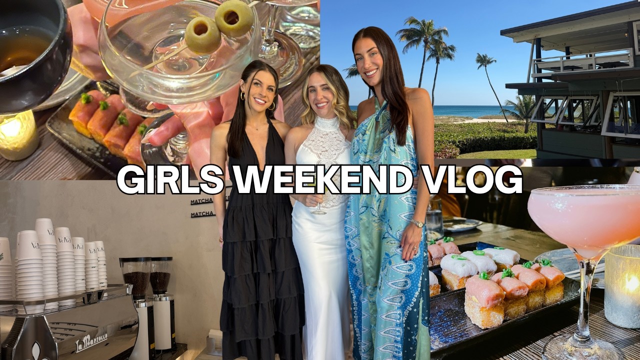 GIRLS WEEKEND VLOG: Chit Chat GRWM + Beauty Product Favorites