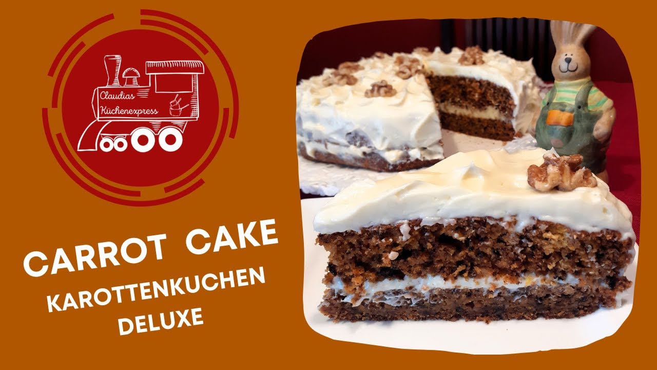 🥕🥕🥕 CARROT  CAKE  - Karottenkuchen DELUXE ... Thermomix® TM6,TM5, TM31