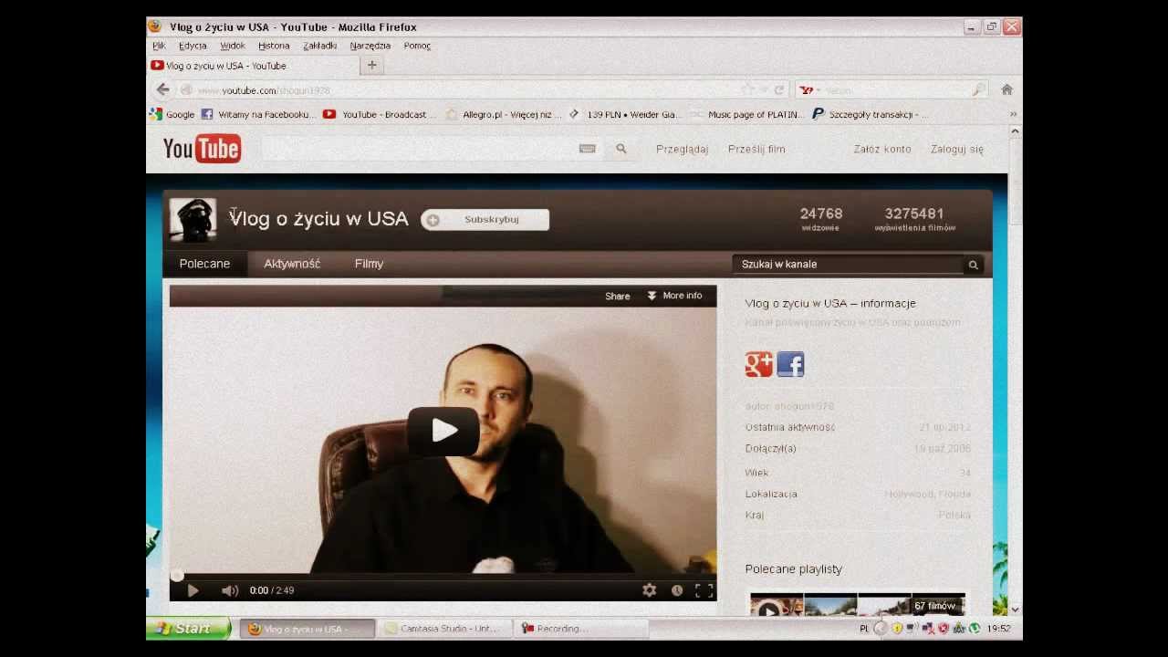 [Polecane] shogun1978 Vlog o życiu w USA