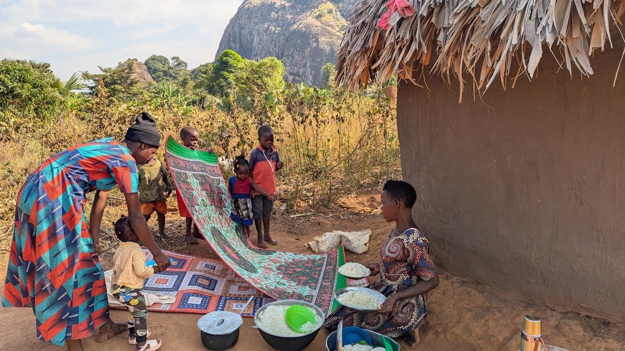 “Simple Life, Strong Love | African Village Mother Cooks for Her Family”