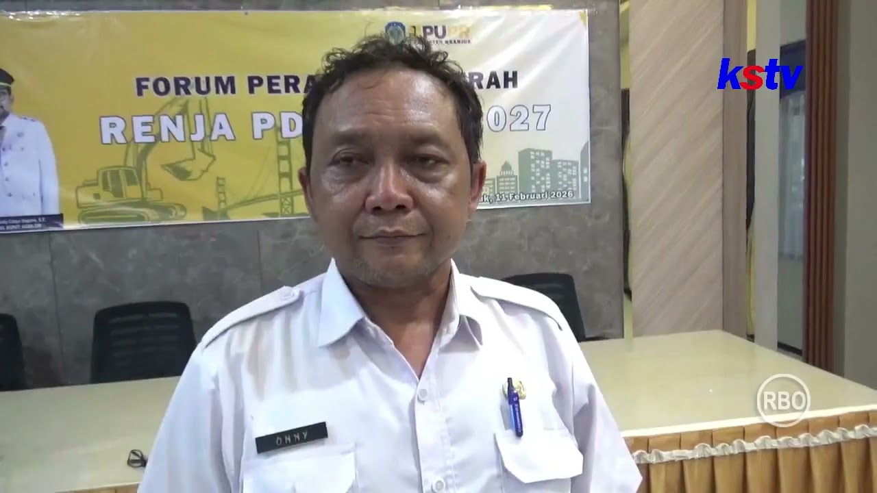 NGANJUK - DINAS PUPR NGANJUK GELAR FPD 2027, SELARASKAN VISI MISI PEMBANGUNAN DAERAH