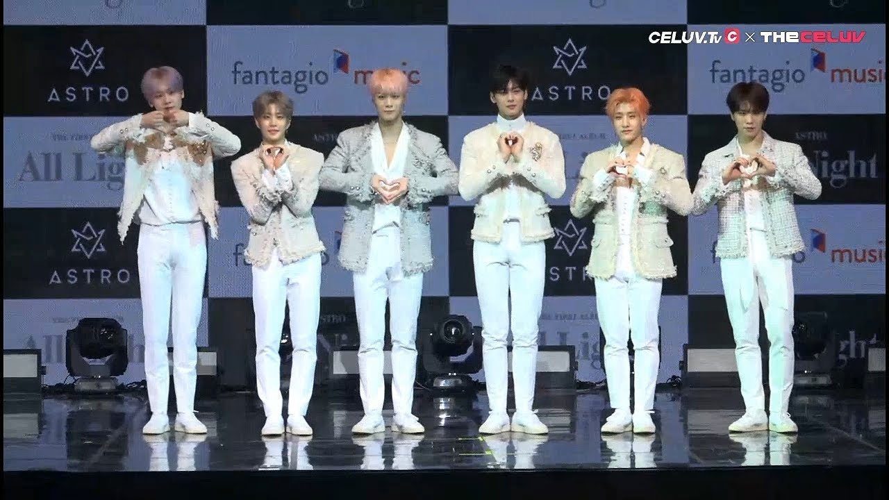 [Celuv.TV/현장중계] 아스트로(ASTRO) 첫 정규 '올라잇' 쇼케이스