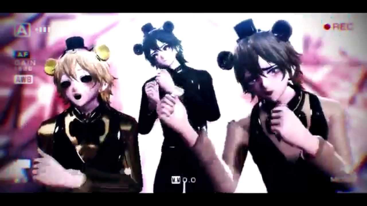 MMD FNAF  ~ Everybody ~ Freddy, Golden Freddy & Phantom Freddy
