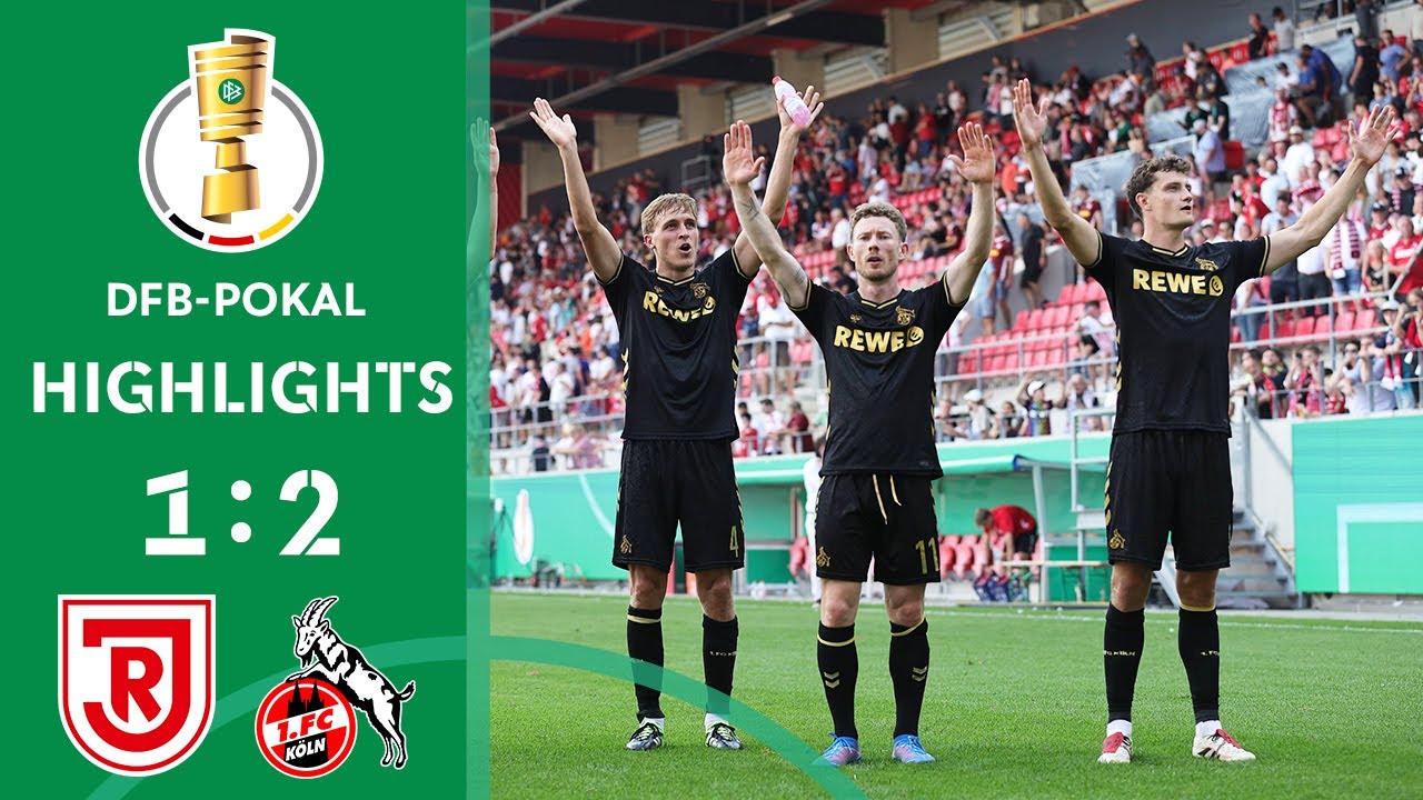 Extra time carnage! | SSV Jahn Regensburg vs. 1. FC Köln 1-2 | Highlights | DFB-Pokal first round