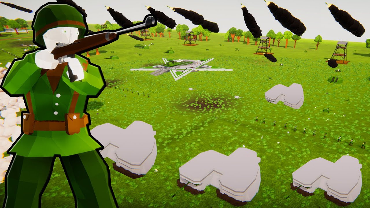 Deadliest US Army MEGA FORTRESS! - Total Tank Simulator